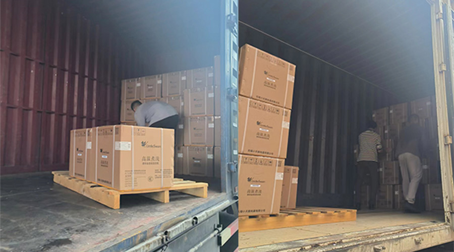 拼速度、高效率地完成國內(nèi)某知名品牌迷你洗衣機(jī)發(fā)貨