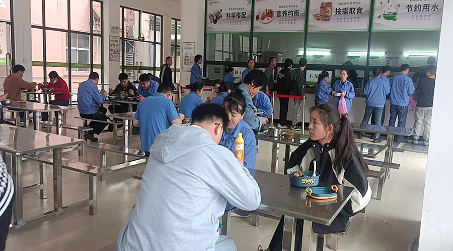 關(guān)愛員工后勤，護航生產(chǎn)任務(wù)