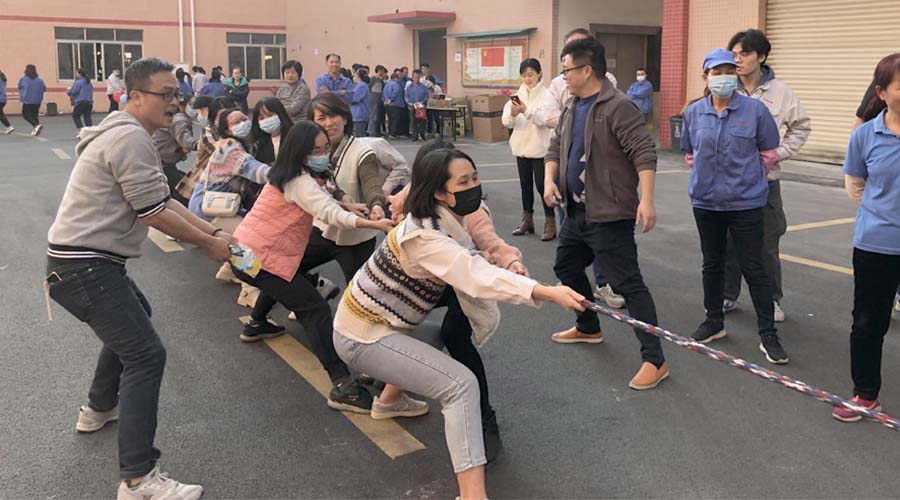 凝心聚力 辭舊迎新！金環(huán)電器開展跨年文娛活動