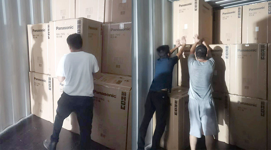 出貨速度！金環(huán)電器順利完成松下客戶(hù)的衣物烘干機(jī)出貨