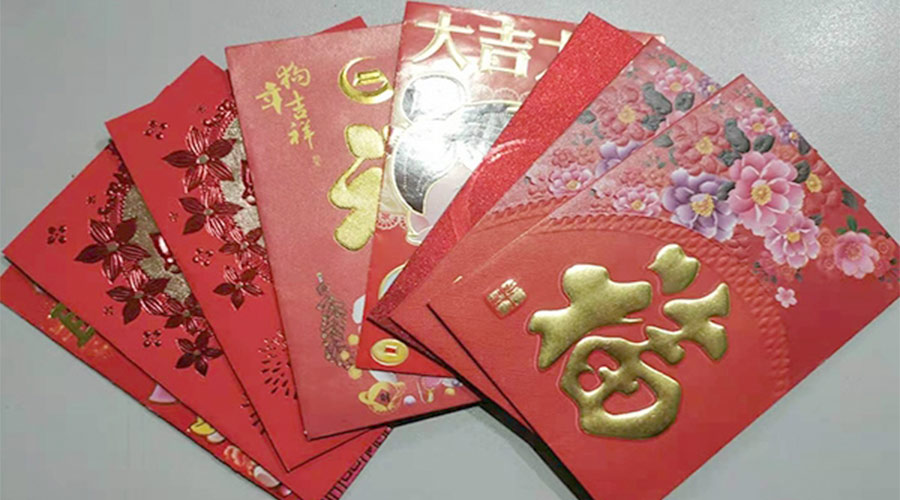 開工好彩頭！金環(huán)電器銷售部為員工派發(fā)開工紅包！