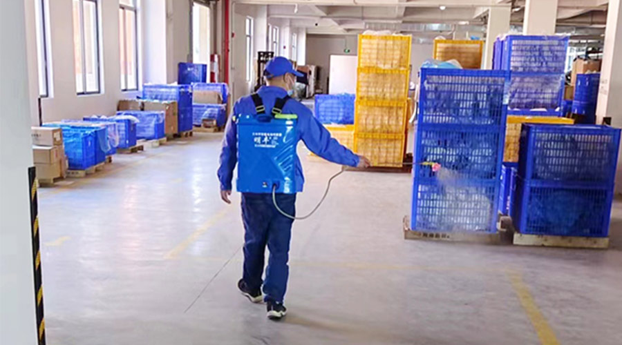 健康和安全放首位！金環(huán)電器全面開展工廠除菌工作