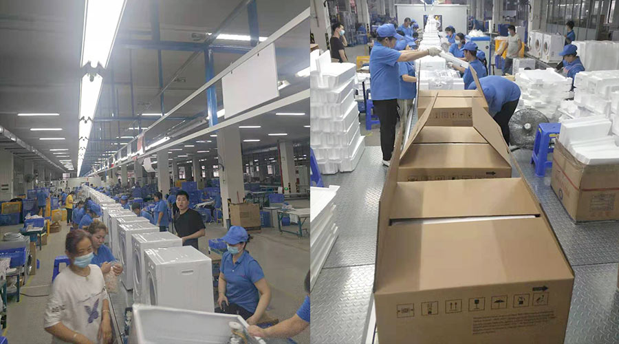 效率保證！金環(huán)電器高效完成英國Argos客戶衣物烘干機(jī)生產(chǎn)