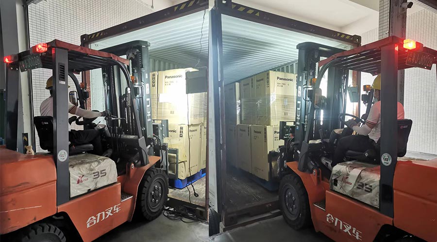 趕進(jìn)度加油干！ 迅速完成松下客戶(hù)的衣物烘干機(jī)出貨