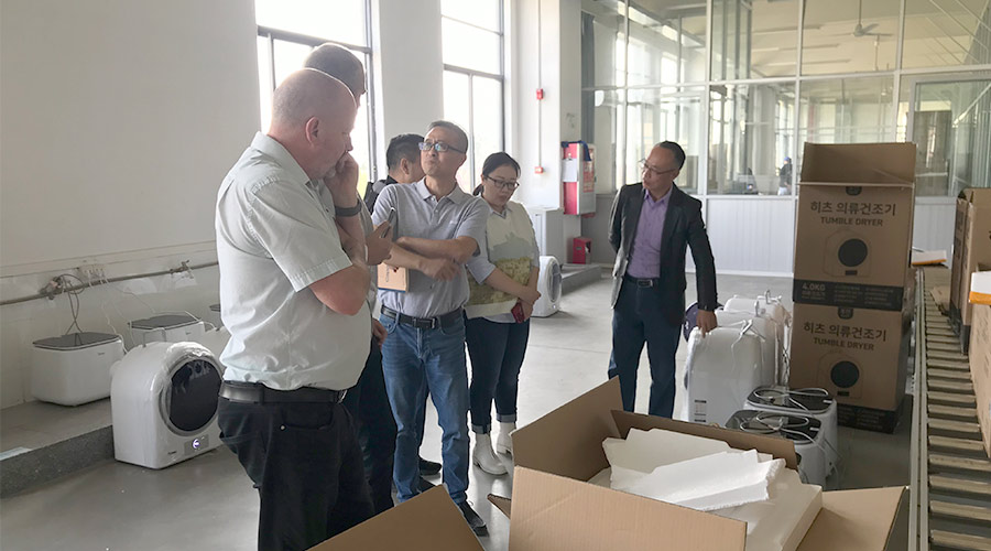 搶訂單 拼合同！金環(huán)電器積極推進(jìn)滾筒衣服烘干機(jī)訂單增長(zhǎng)