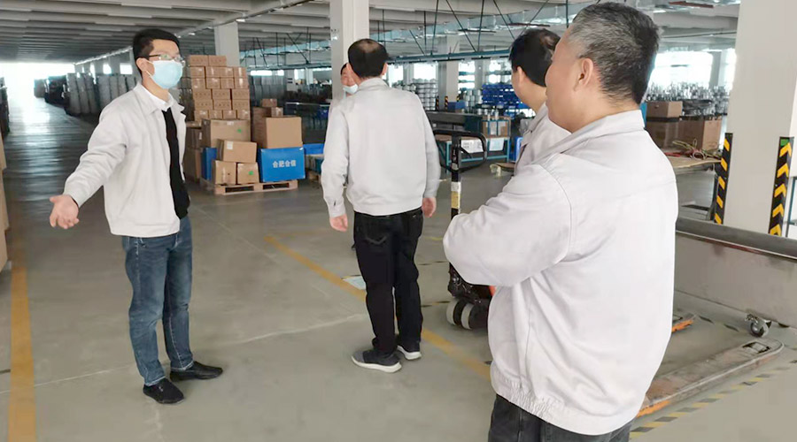 查隱患 防事故！金環(huán)電器領導開展節(jié)前安全檢查